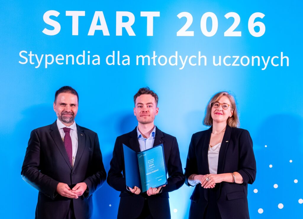 Damian Rolbiecki wins the START program of the Foundation for Polish ...